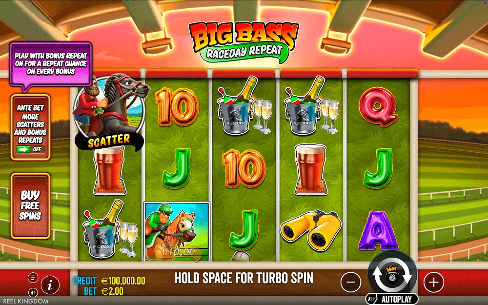 Big Bass Raceday Repeat